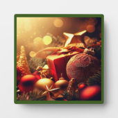 クリスマスデコレーション7 フォトプラーク (正面)