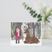 クリスマスデコレーション シーズンポストカード (スタンド正面)