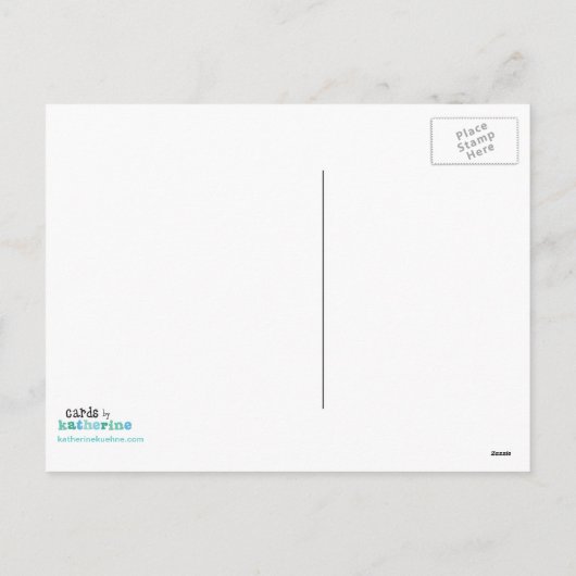 クリスマスデコレーション シーズンポストカード (裏面)