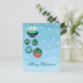 クリスマスデコレーション シーズンポストカード (スタンド正面)