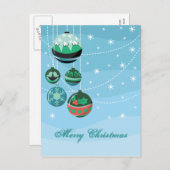 クリスマスデコレーション シーズンポストカード (正面/裏面)