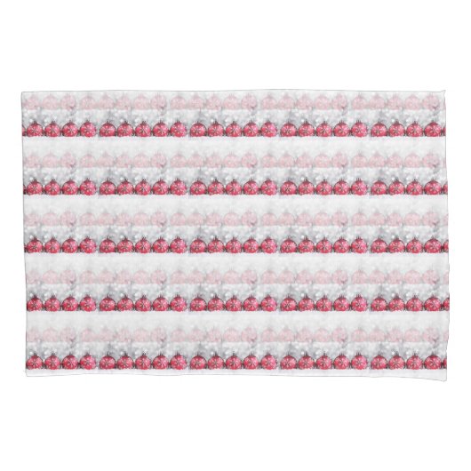 **クリスマスデコレーション**ピローケースペア 枕カバー (正面左)