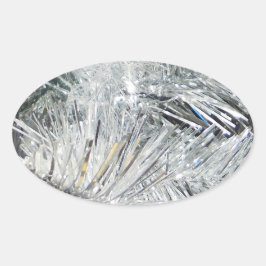 クリスマスデコレーション 楕円形シール