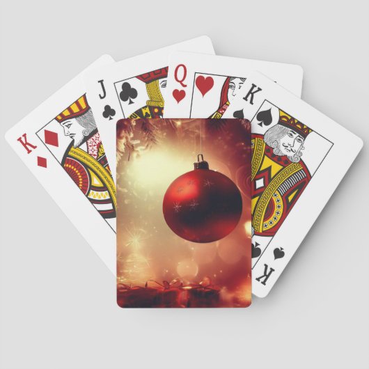 クリスマスデコレーション(5) トランプ (裏面)