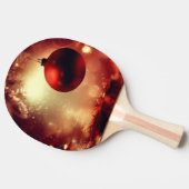 クリスマスデコレーション(5) 卓球ラケット (横)