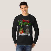 クリスマスデコレーションGerman Shorthaired Pointer Dog Ch Tシャツ (正面フル)