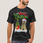 クリスマスデコレーションSanta Cairn Terrier Dog Christmas Tシャツ<br><div class="desc">クリスマスデコレーションSanta Cairn Terrier Dog Christmas</div>