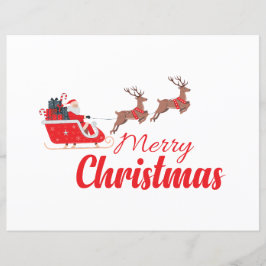 クリスマスデザインとトナカイ