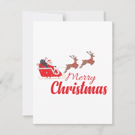 クリスマスデザインとトナカイ (正面)