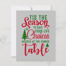 クリスマスデザインの季節の選択