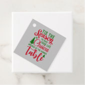 クリスマスデザインの季節の選択 フェイバータグ (インサイチュ)