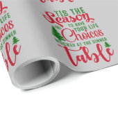 クリスマスデザインの季節の選択 ラッピングペーパー (ロールコーナー)