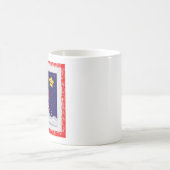 クリスマスデザインキノコ コーヒーマグカップ (中央)