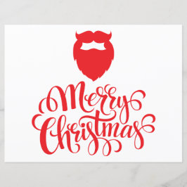 クリスマスデザインサンタヒゲ