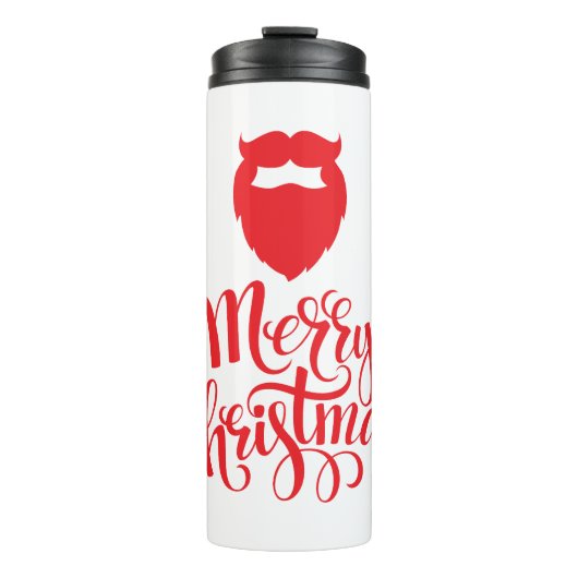 クリスマスデザインサンタヒゲ タンブラー (正面)