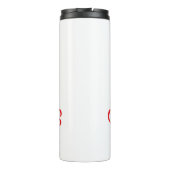 クリスマスデザインサンタヒゲ タンブラー (裏面)