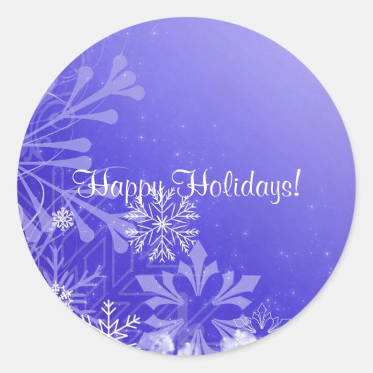 クリスマスデザインシール ラウンドシール (正面)