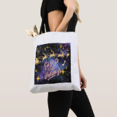 クリスマスデザイントートバッグ トートバッグ (クローズアップ)