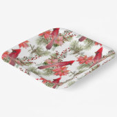 クリスマスデザインパーティー紙プレート ペーパープレート (傾斜あり)