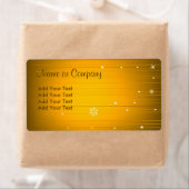 クリスマスデザインラベル ラベル (インサイチュ)