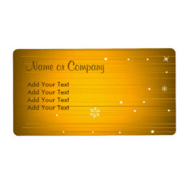 クリスマスデザインラベル ラベル