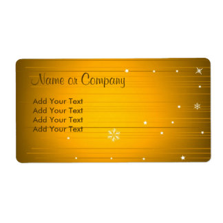 クリスマスデザインラベル ラベル