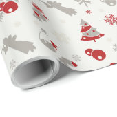 クリスマスデザイン包装紙 ラッピングペーパー (ロールコーナー)