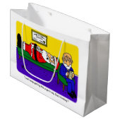 クリスマスデザイン11 ラージペーパーバッグ (正面アングル)