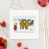 クリスマスデザイン12 スタンダードランチョンナプキン (インサイチュ)