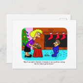 クリスマスデザイン3 ポストカード (正面/裏面)