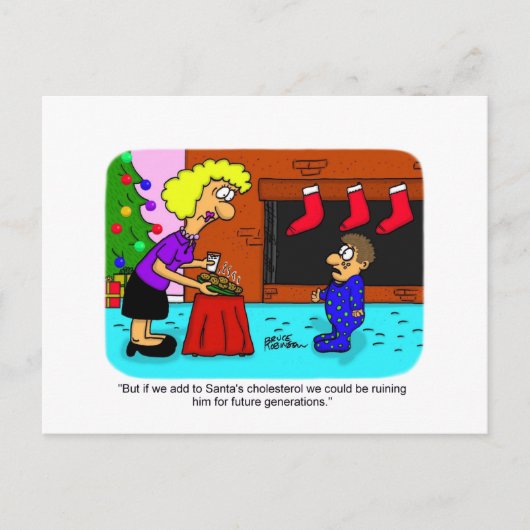 クリスマスデザイン3 ポストカード (正面)