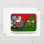 クリスマスデザイン4 ポストカード (正面/裏面)