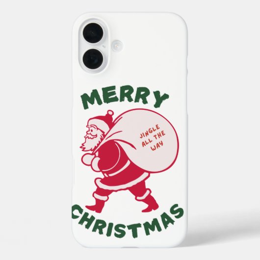 クリスマスデザイン6 Case-Mate iPhoneケース (裏面)