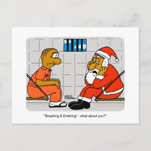 クリスマスデザイン7 ポストカード (正面)