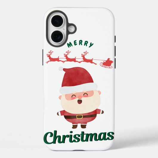 クリスマスデザイン7 Case-Mate iPhoneケース (裏面)