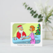 クリスマスデザイン8 ポストカード (スタンド正面)