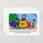 クリスマスデザイン9 ポストカード (正面/裏面)