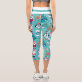 クリスマスデザイン カプリレギンス (裏面)