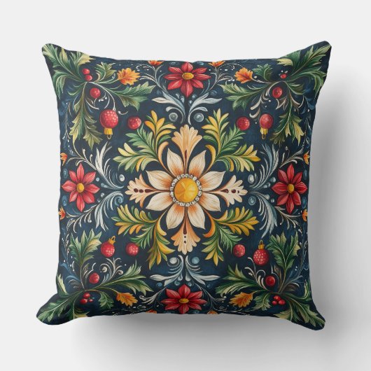 クリスマスデザイン クッション (正面)