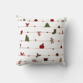 クリスマスデザイン クッション (正面)
