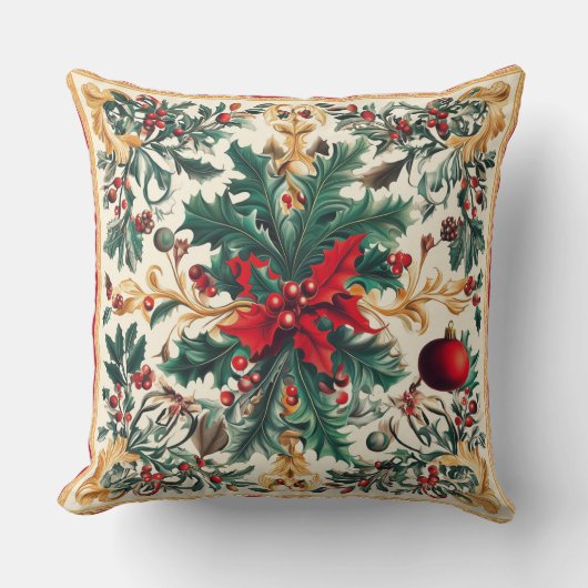 クリスマスデザイン クッション (正面)