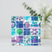 クリスマスデザイン シーズンカード (スタンド正面)