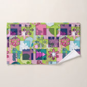 クリスマスデザイン バスタオルセット (ハンドタオル)