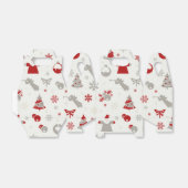 クリスマスデザイン フェイバーボックス (折り畳みなし)