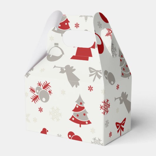 クリスマスデザイン フェイバーボックス (正面サイド)