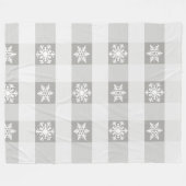 クリスマスデザイン フリースブランケット (正面(横))
