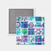 クリスマスデザイン マグネット (正面/裏面)