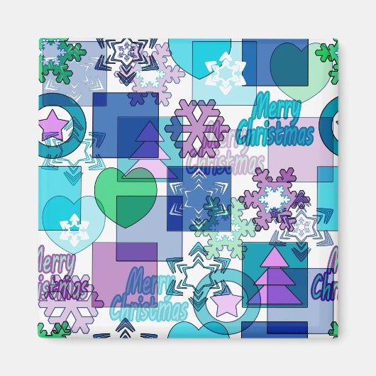 クリスマスデザイン マグネット (正面)