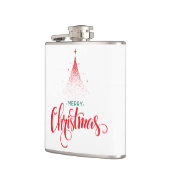 クリスマスデザイン（星あり） フラスク (左)