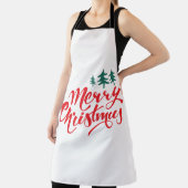 クリスマスデザイン（木あり） エプロン (インサイチュ)
